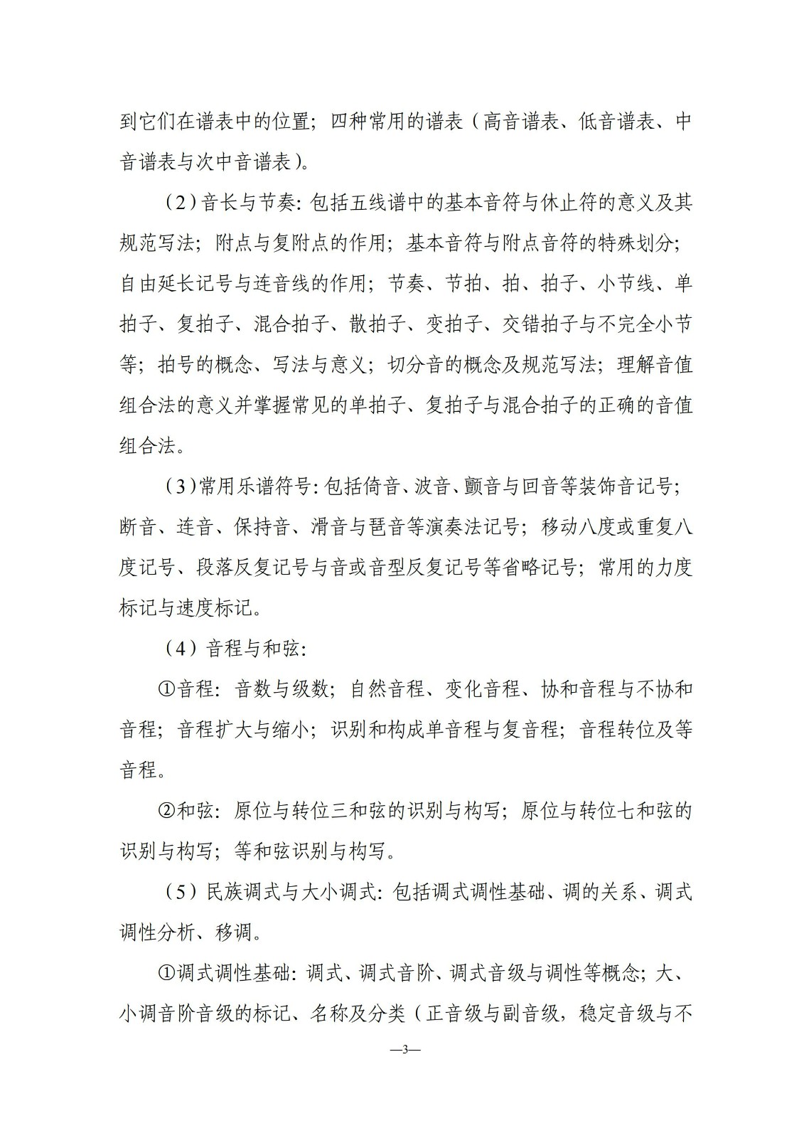 湖南省2024年普通高等学校艺术类专业全省统一考试考试流程及题型示例