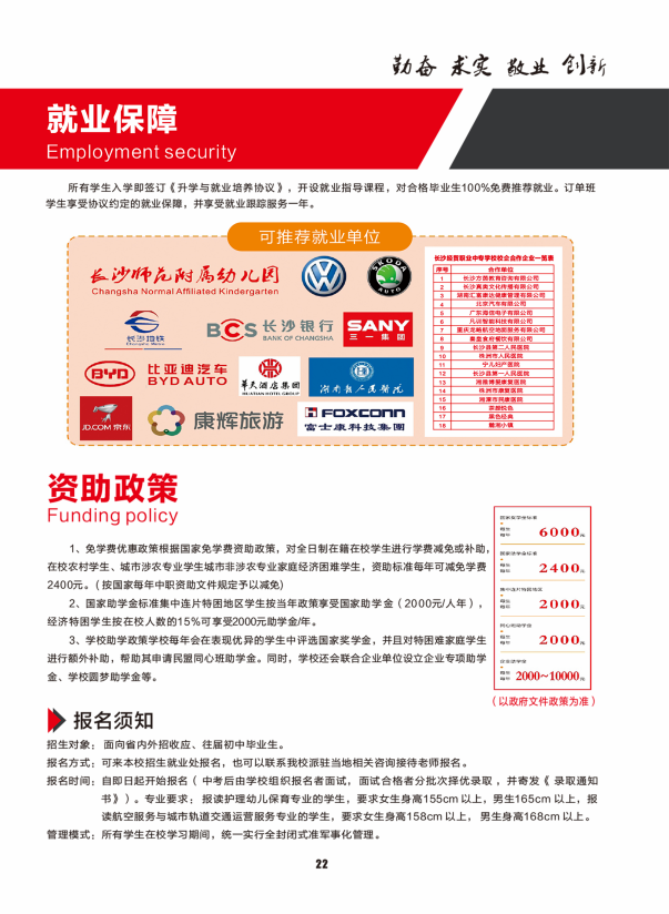 长沙经贸职业中专学校2024年招生简章